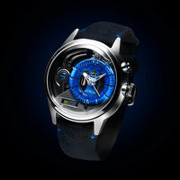 Montre The Electricianz La Pierre Z | Montre Swiss Design pour homme bracelet Cuir