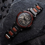 Montre FL Watch Finale - Bois de Noyer - Noir