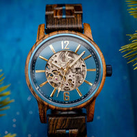 Montre FL Watch Boussole - Bois de Serpent