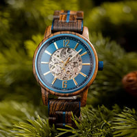 Montre FL Watch Boussole - Bois de Serpent