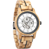 Montre FL Watch Boussole - Bois d'Olivier