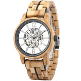 Montre FL Watch Boussole - Bois d'Olivier