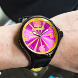 Montre Holler Funked Up Rose et Jaune HLW2279-17