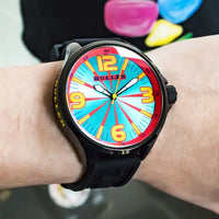 Montre Holler Funked Up Bleue et Rouge HLW2279-19