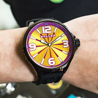 Montre Holler Funked Up Or et Magenta HLW2279-16