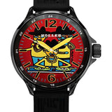 Montre Holler Run Trio Rouge HLW2279-25