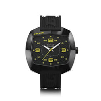 Montre Holler De Lite Noire et Jaune Pimpee HLW2452-1