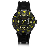 Montre Holler Goldwax Sport Noire et Jaune HLW2188S-6