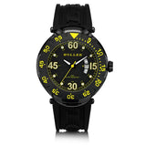 Montre Holler Goldwax Sport Noire et Jaune HLW2188S-6