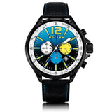 Montre Holler Psychédélique Turquoise Blue HLW2280-12