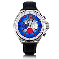 Montre Holler Psychédélique Bleue HLW2280-9