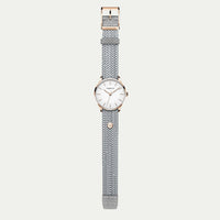 Montre Tweed Co VANESSA (Argent) - Or Rose - 36 mm